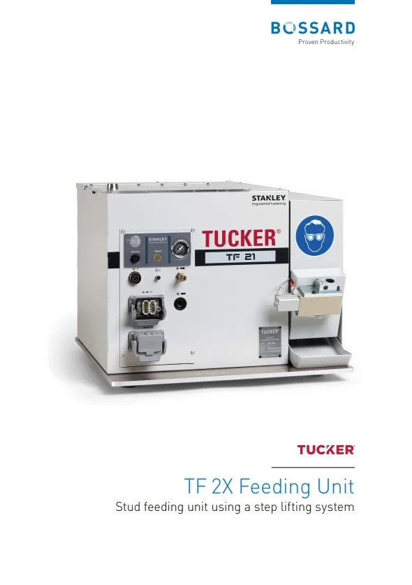 缩略图 Tucker TF 2X 送料单元手册