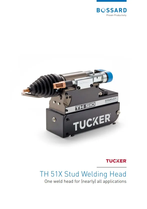 Thumbnail Tucker TH 51X 焊钉头宣传册