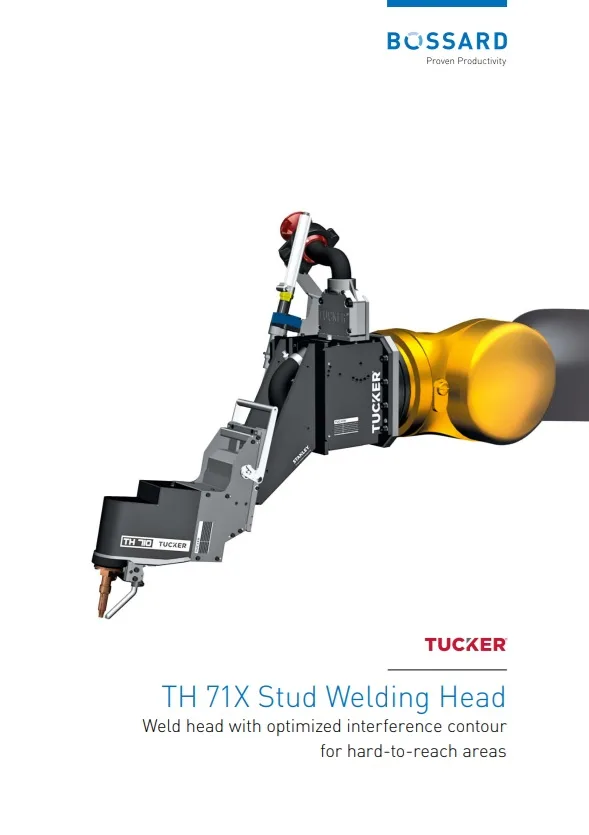 Thumbnail Tucker TH 71X 焊钉头宣传册