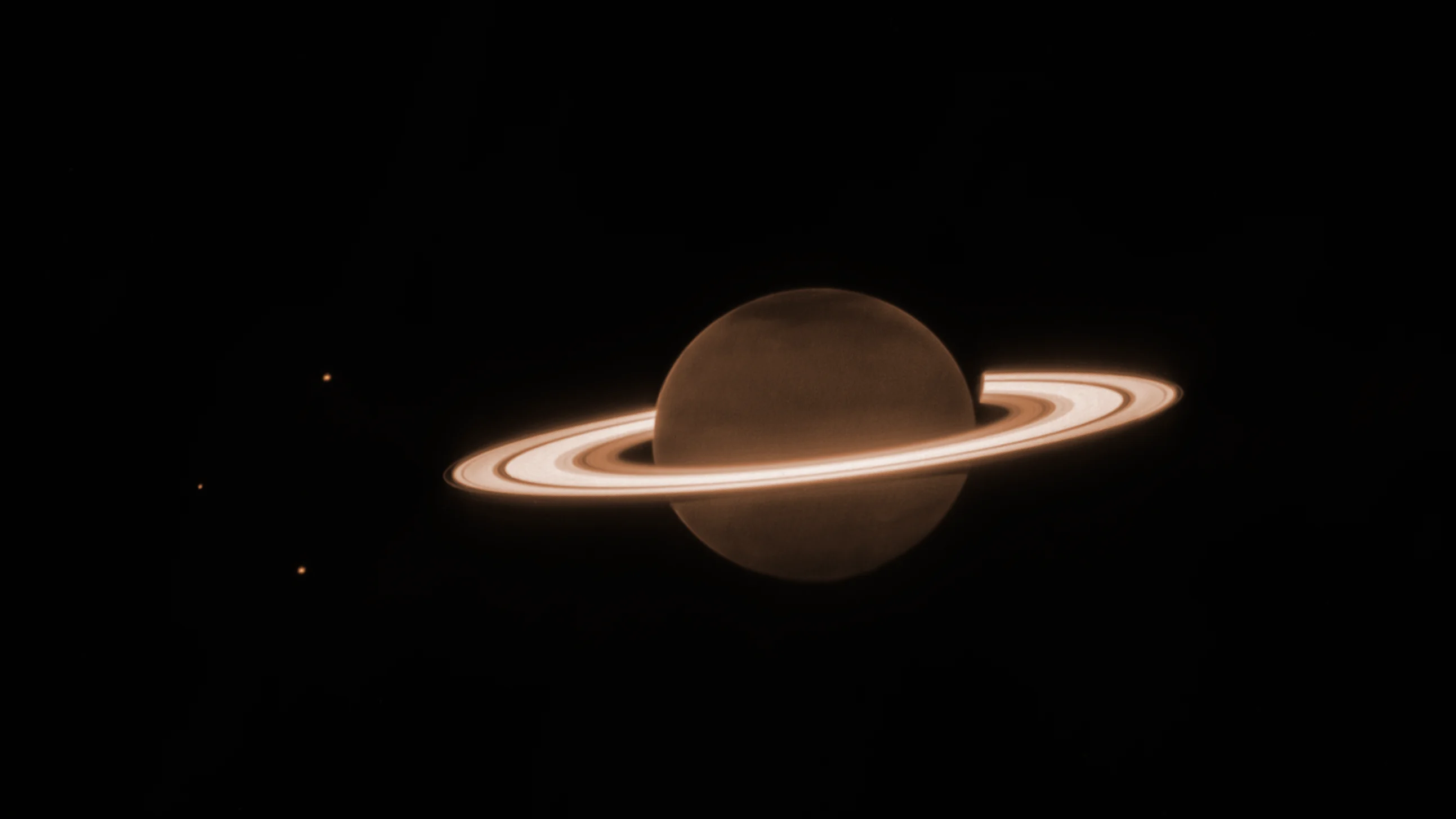 来自NASA的土星照片